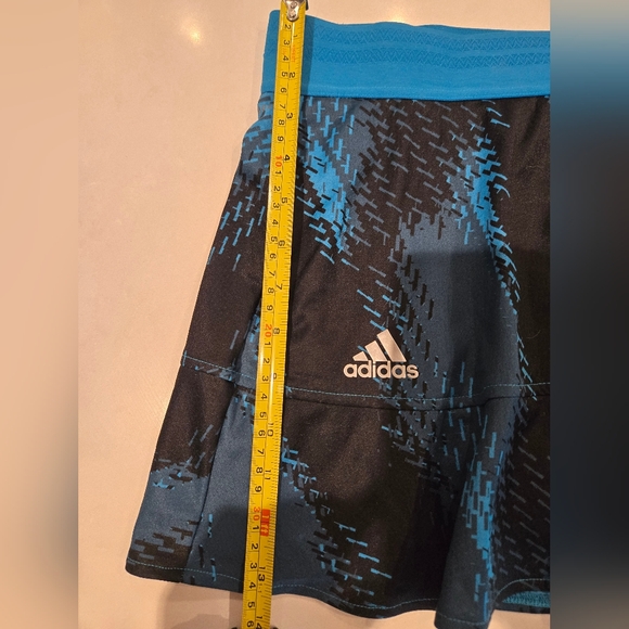 Adidas Blue Patterned Tennis Skirt Size XL - Picture 4 of 7
